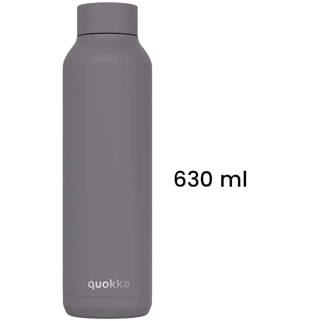Bottiglia Termica 630 ml con Design Moderno Ermetica Grigio Quokka