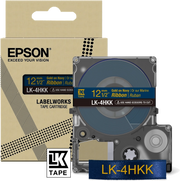Epson Nastro satinato per etichettatrici LK-4HKK oro/blu 12 mm (5 m)