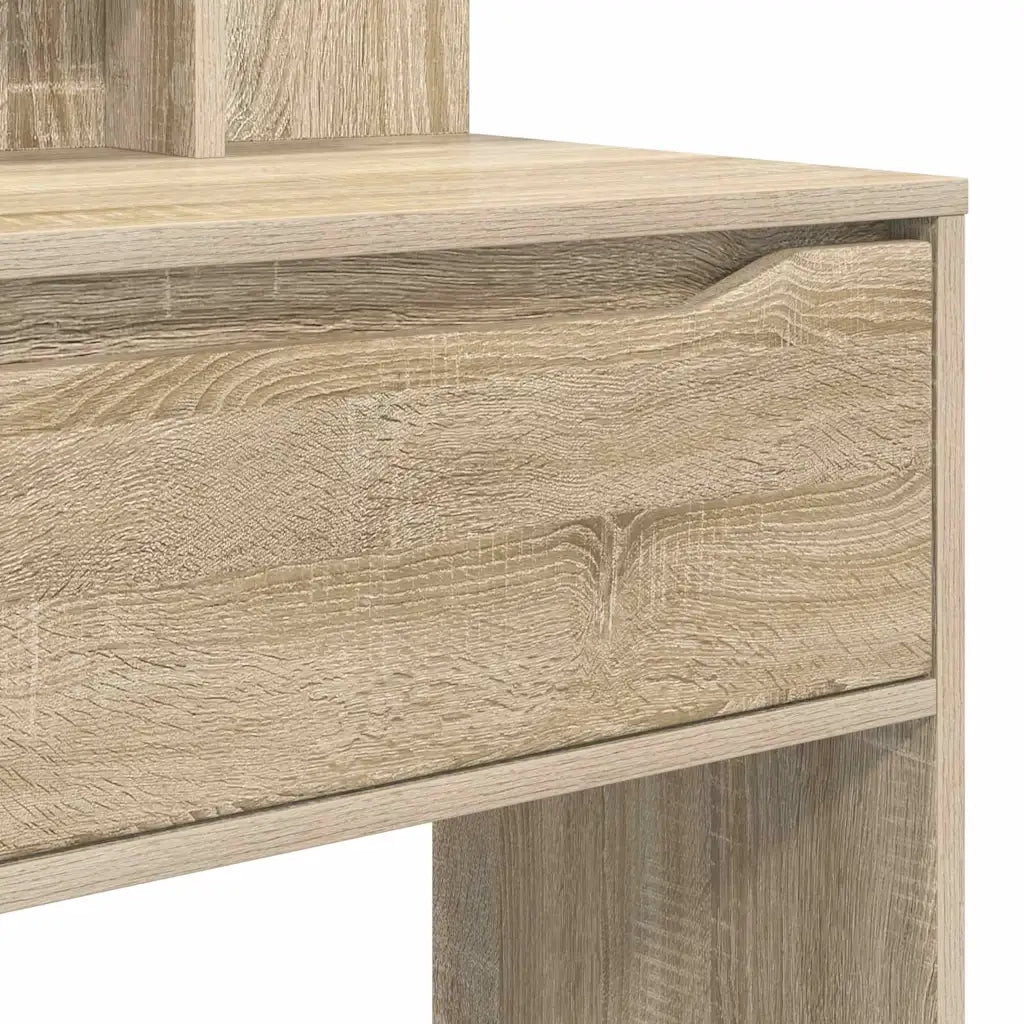 Tavoli da Trucco per Camera da Letto con cassetto Rovere Sonoma