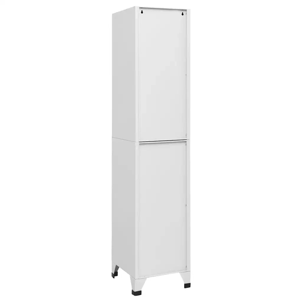 Armoire à casiers Gris Clair 38x40x180 cm Acier