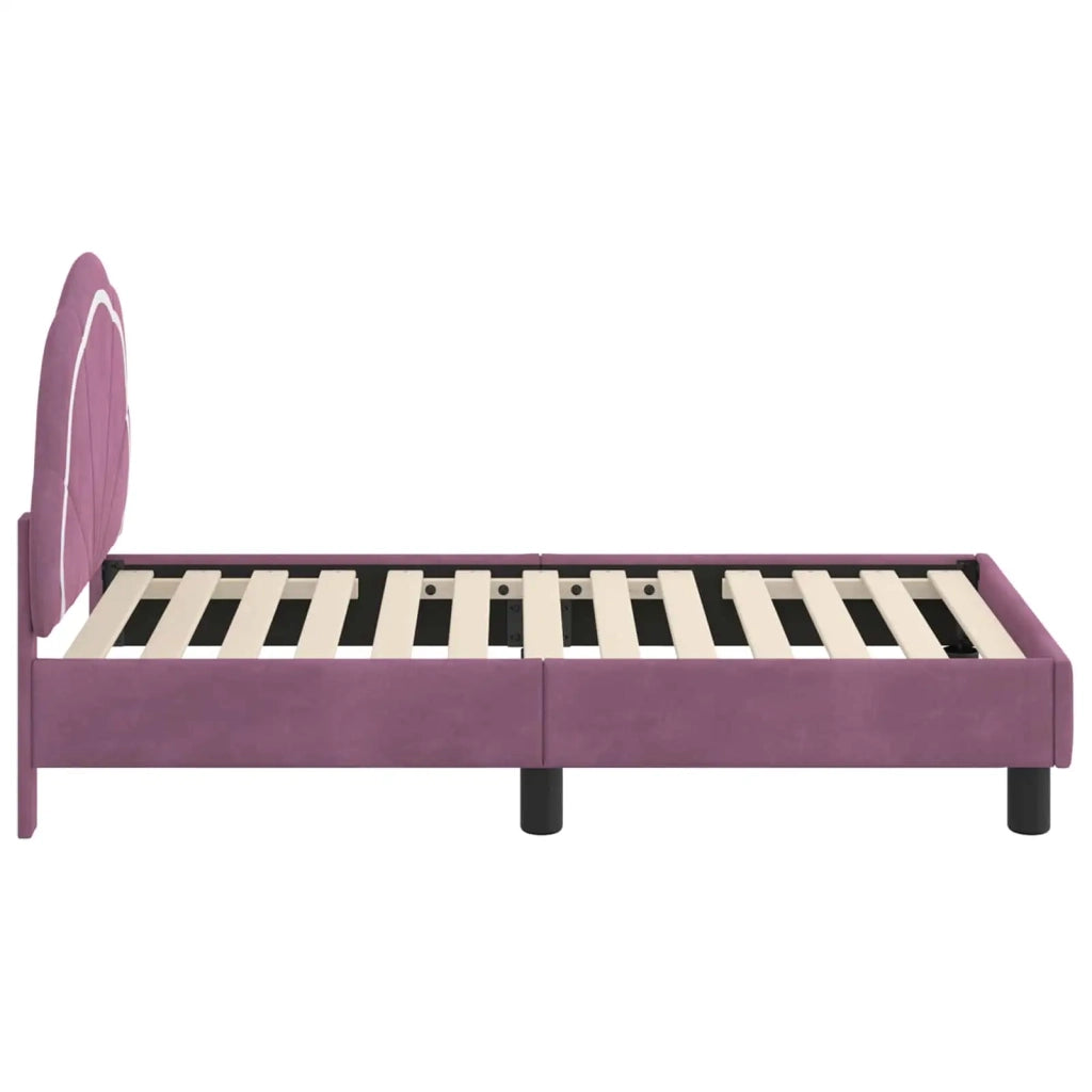 Struttura letto per bambini con testata-Giroletto per bambini Viola 70 x 140 cm 250140