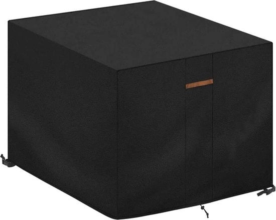 Hoes per tavolo da giardino impermeabile - Copertura per tavolo da giardino invernale - Copertura per mobili da balcone 600D Oxford - Coperture per mobili da giardino - Grigio
