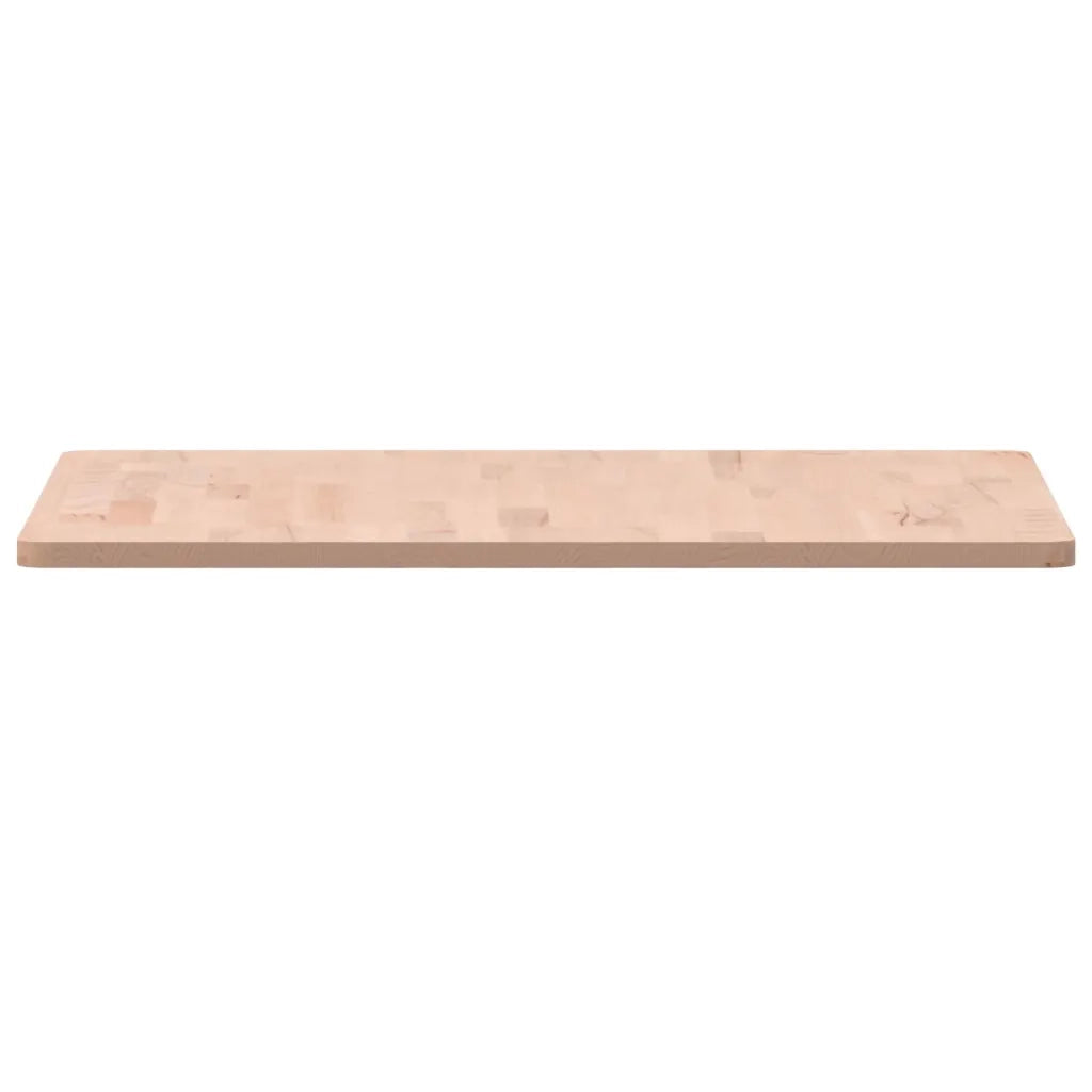 vidaXL Piano per Tavolo 60x60x1,5 cm Quadrato Legno Massello di Faggio