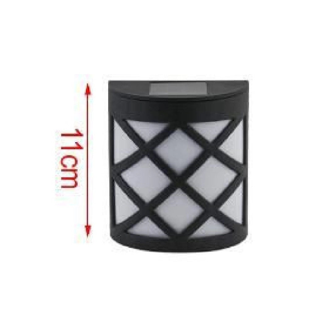 Trade Shop - Lampada Ad Energia Solare Applique Da Muro Parete A Led 11 Cm Giardini 2003001 -