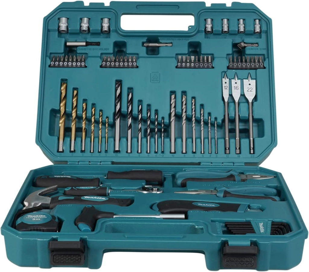 Makita E-15104 - Set di utensili manuali e punte da 80 pezzi