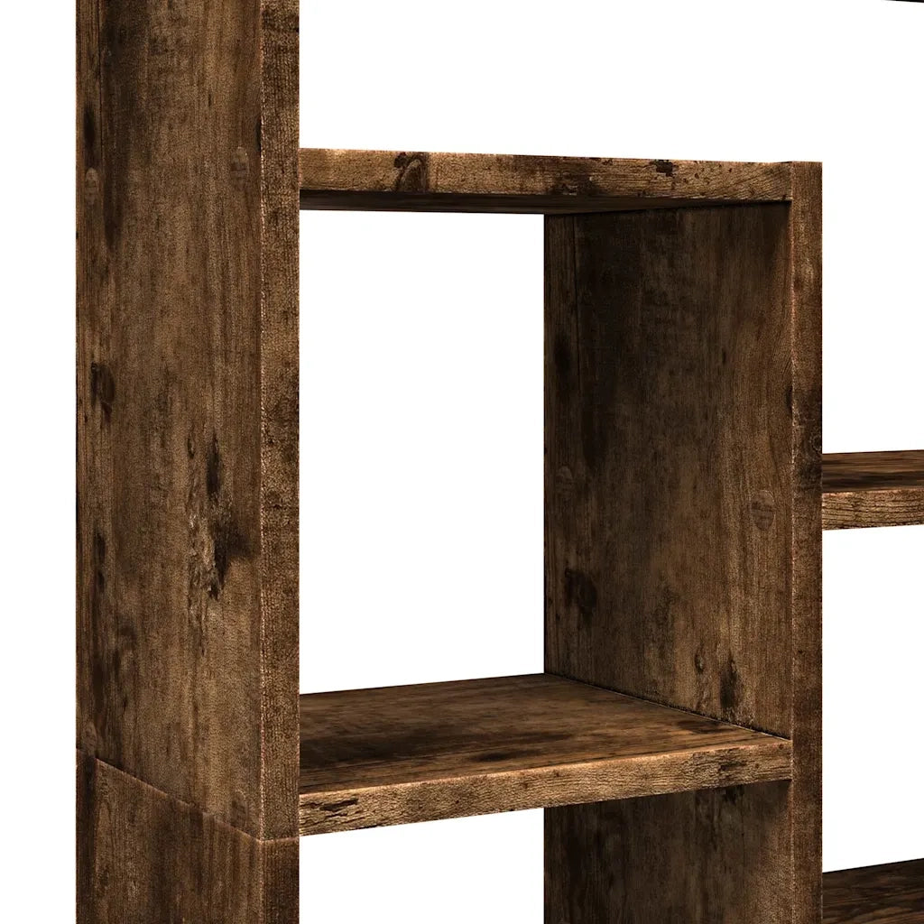 Libreria Rovere Fumo 72x20x120,5 cm in Truciolato 858160