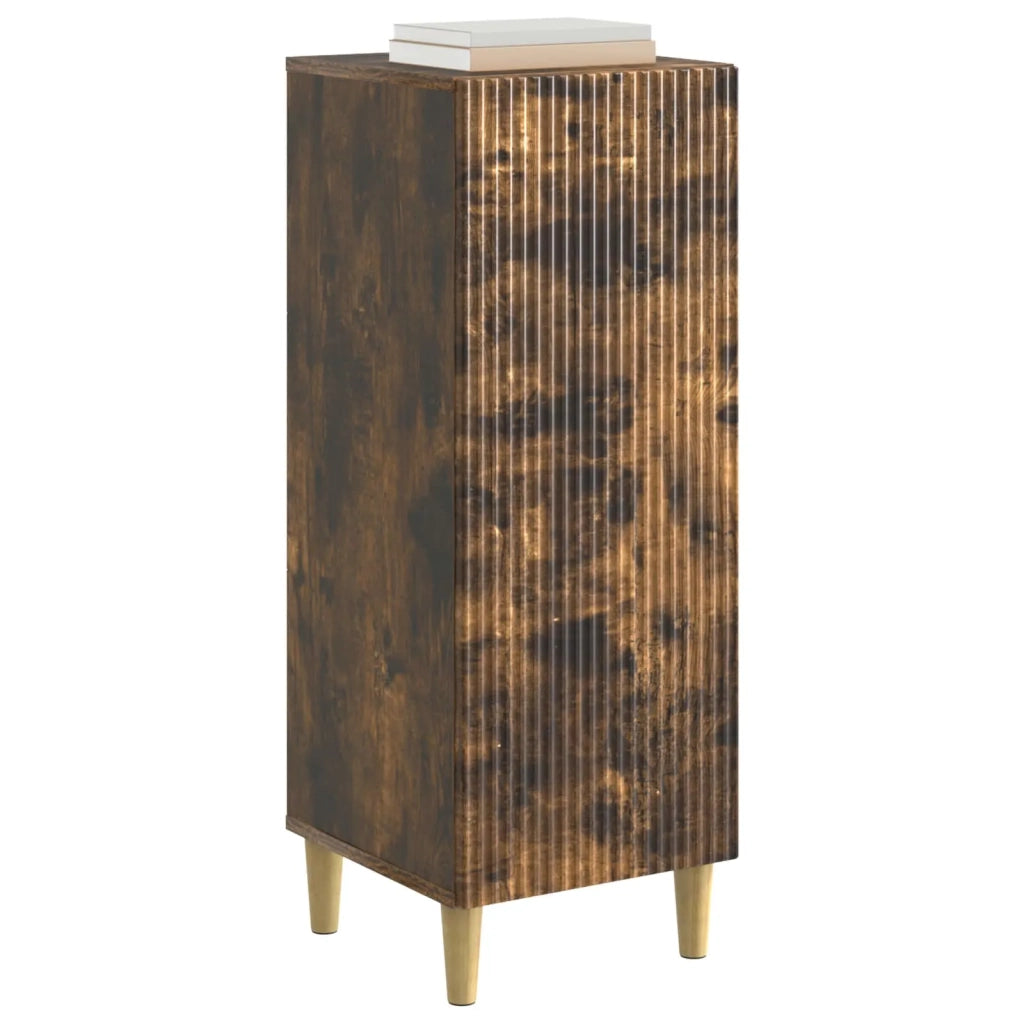 Credenza Rovere Fumo 33 x 34,5 x 90 cm Legno ingegnerizzato