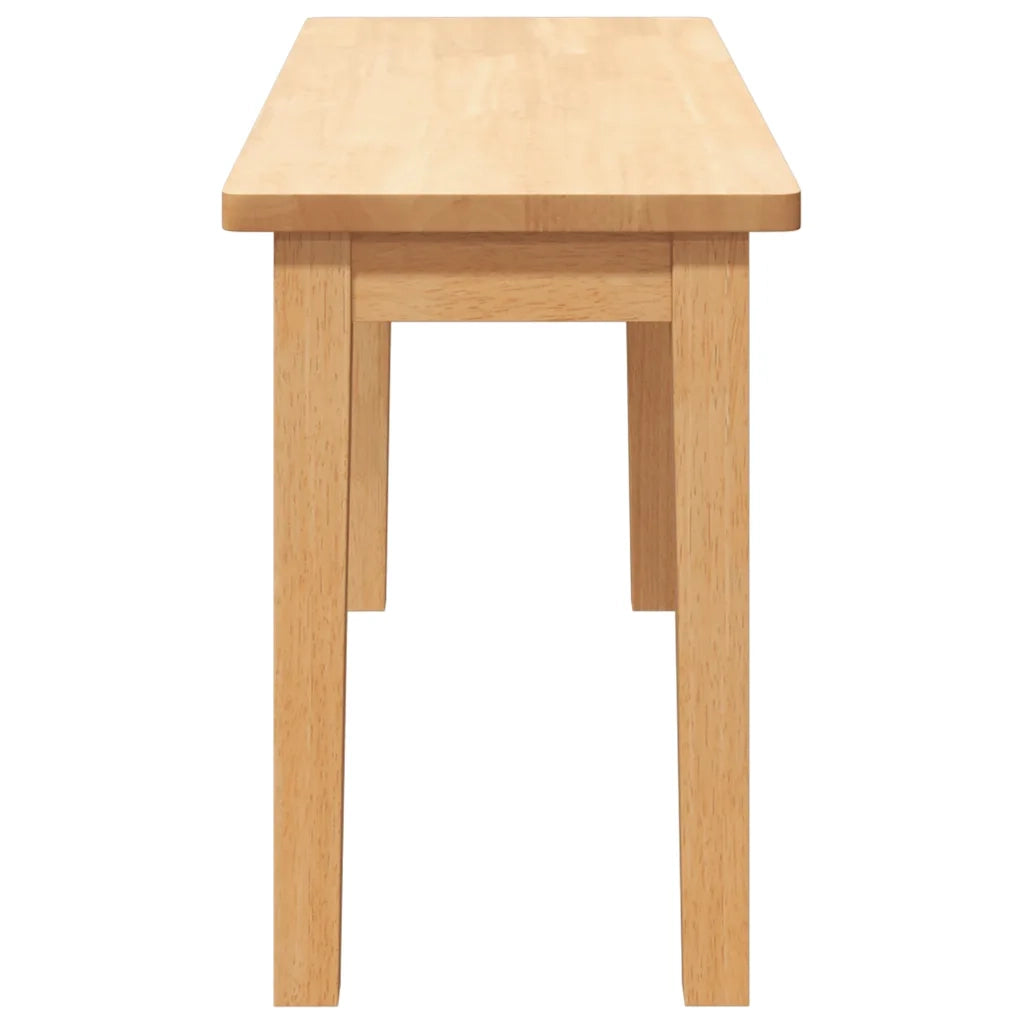 Panca 90 cm in Legno Massello di Hevea CFW5935309