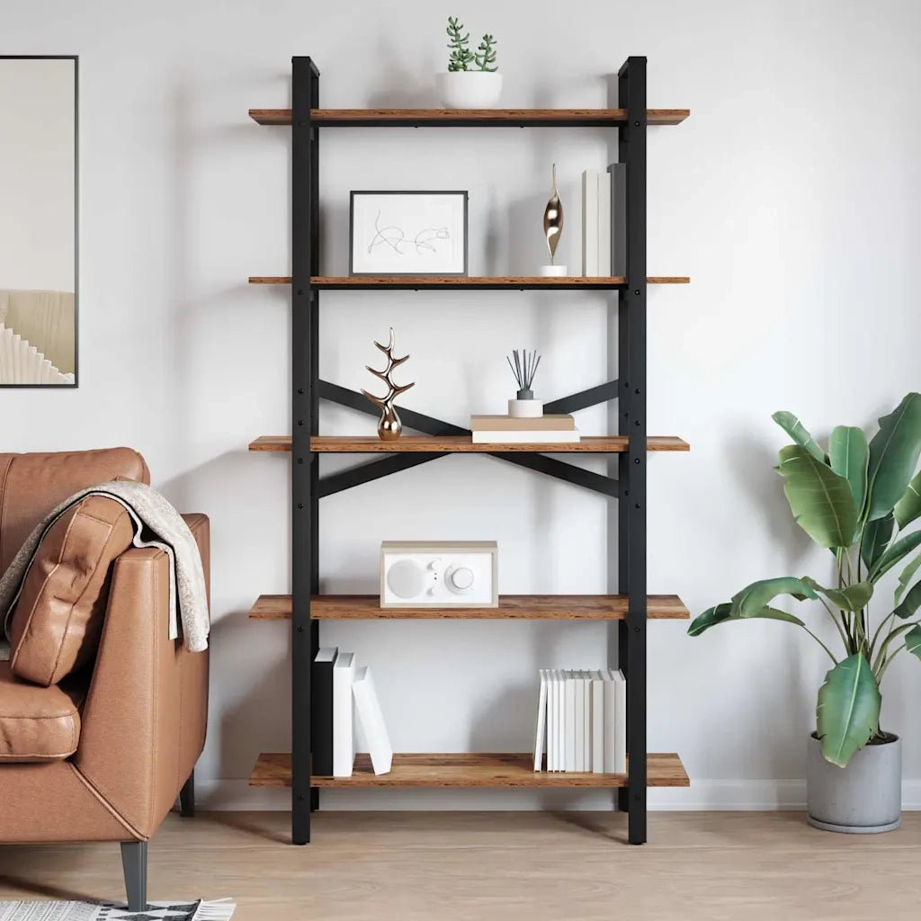 Libreria Legno vecchio 100 x 33,5 x 178 cm Legno multistrato