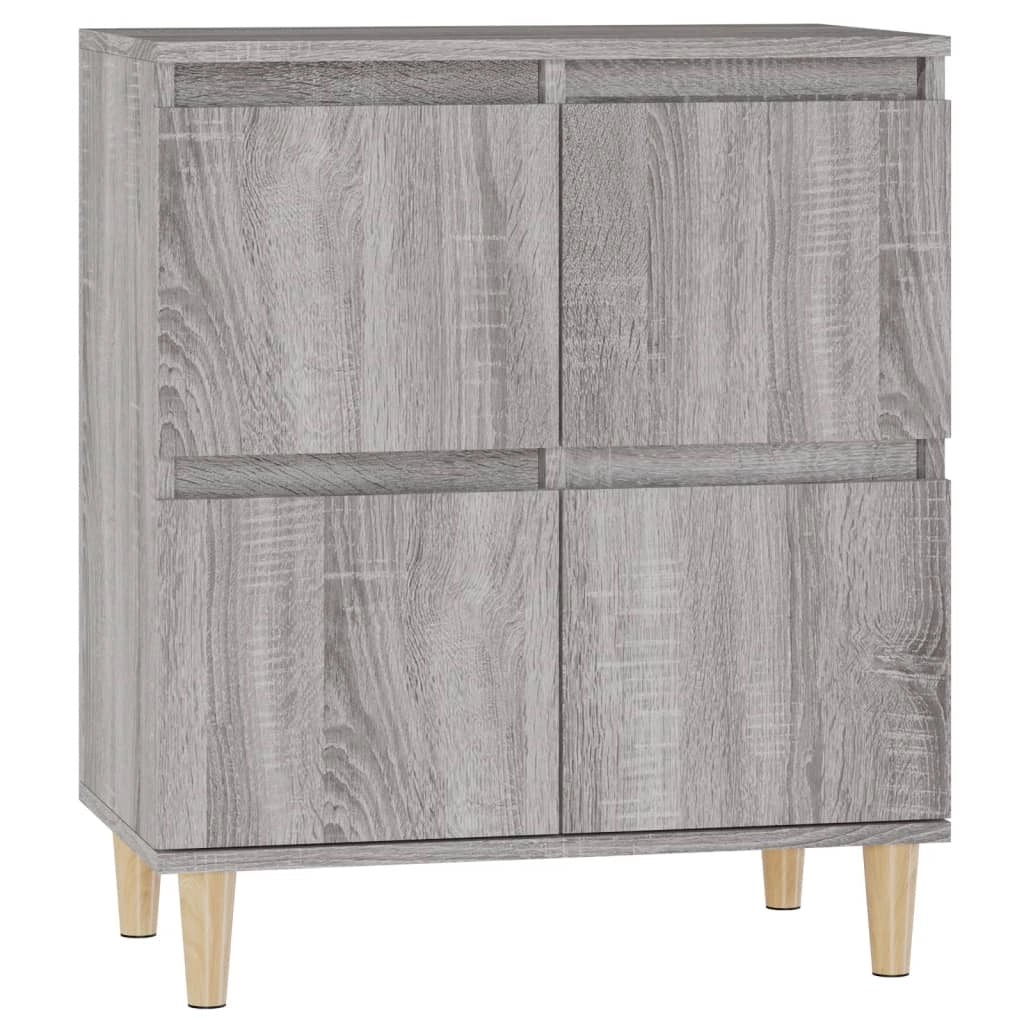 Buffet credenza cassettiera armadio mobile contenitore organizer cucina soggiorno Sonoma 60 x 35 x 70 cm legno ingegnerizzato grigio 02_0036402