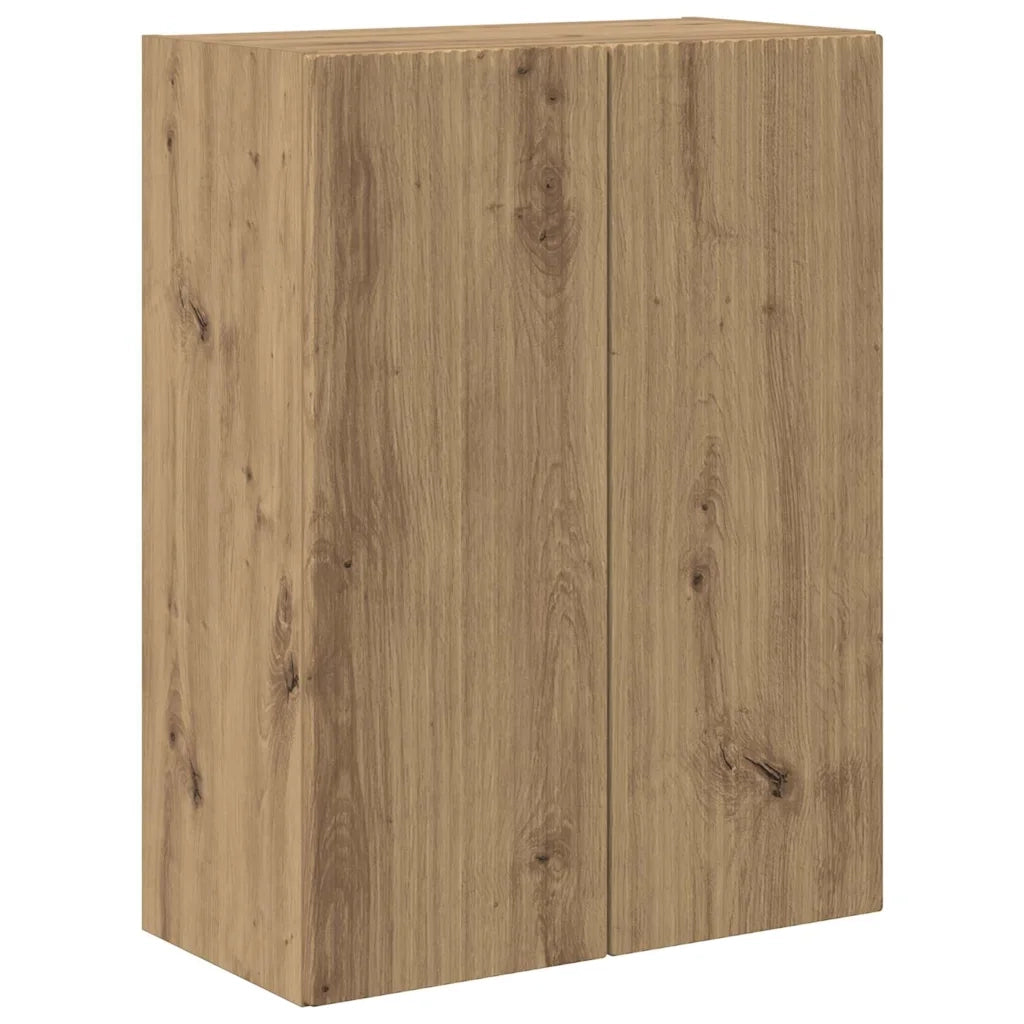 Mobile TV da parete-Mobile TV a Muro-Credenza TV Bianco 59,5 x 31 x 60 cm Legno multistrato