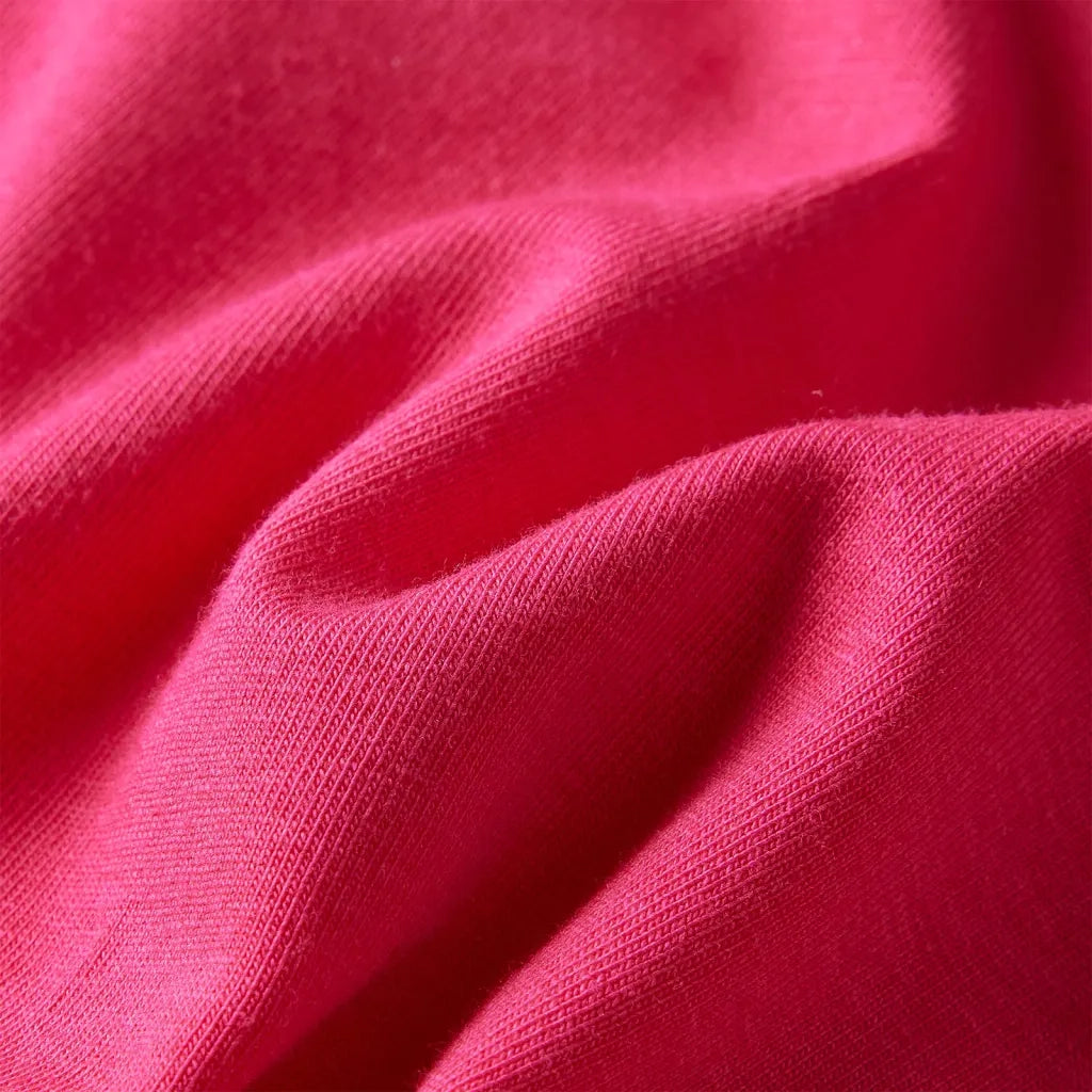 Maglietta da Bambina a Maniche Lunghe Fucsia 128 14152