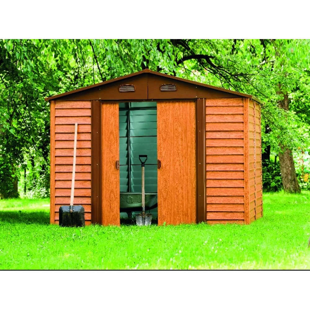 Casetta da Giardino in Metallo Chalet Verdelook 278x238x215 cm