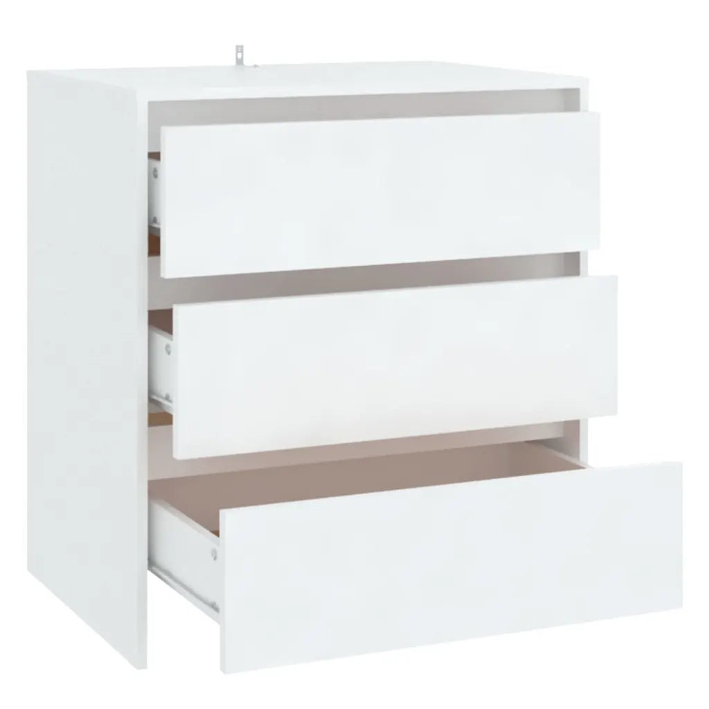 Credenza Bianca 70x41x75 cm in Truciolato 809746