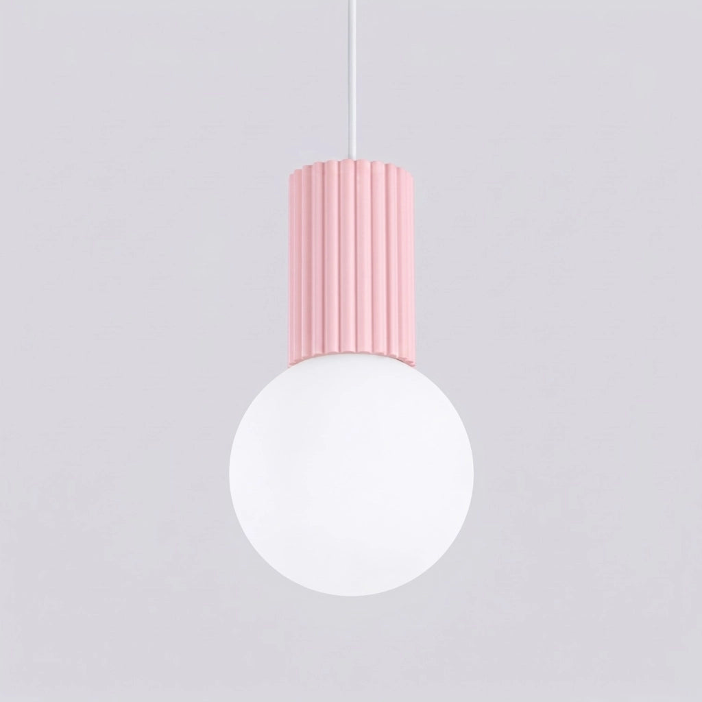 Lampada a sospensione HALO 1 rosa