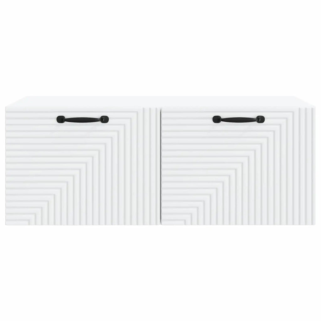 Mobile Porta TV da Muro Bianco 78,5 x 41 x 30 cm 898685