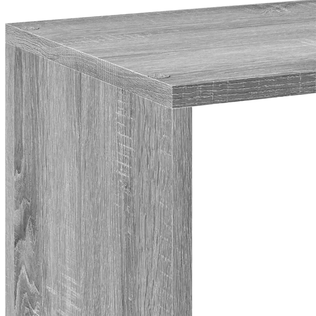 Libreria Divisorio Grigio Sonoma 102x29x103,5 cm in Truciolato 858053
