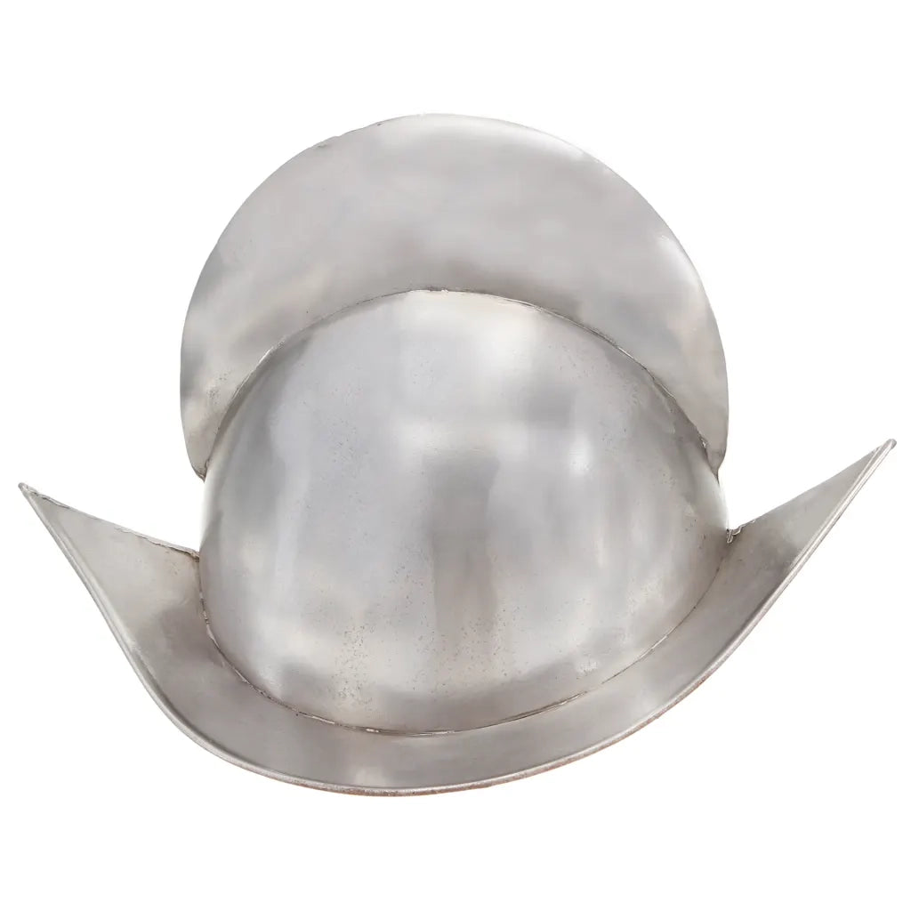Elmo da Cavaliere Medievale Antico LARP in Acciaio Argento CFW4153884