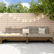 Divani Centrali Giardino 2pz Miele 120x80cm Legno Massello Pinocod mxl 133191