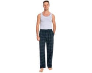 Pantaloni da Casa per Uomo 100% Cotone - Comfortevoli Pantaloni da Lounge - Con Tasche - Flanella - Cintura Regolabile - Leggeri - Pantaloni da Lounge