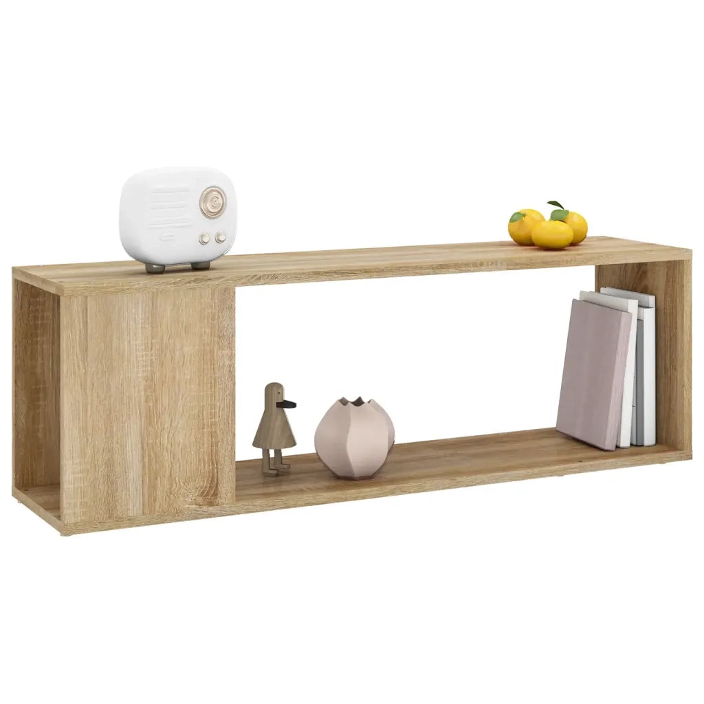 Mobile Porta TV Rovere Sonoma 100x24x32 cm in Truciolato 809164
