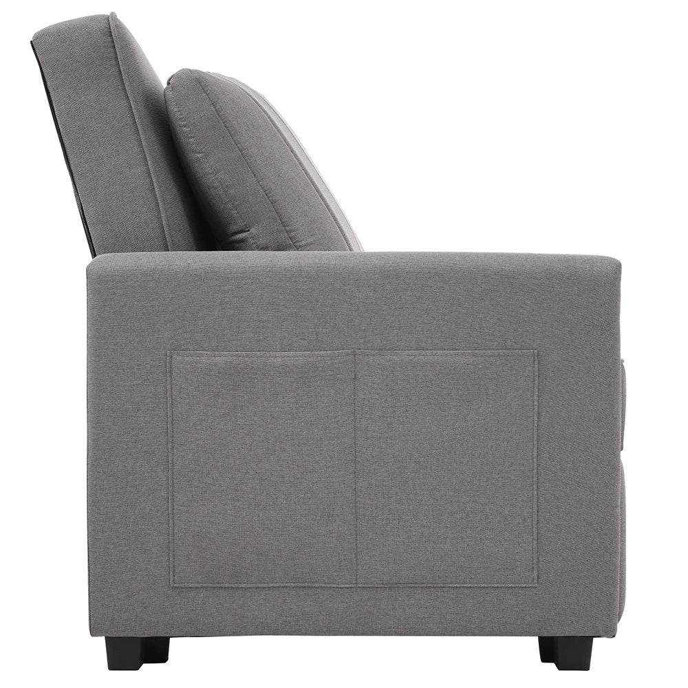 Divano letto multifunzione 180x127cm - Xylo - schienale regolabile, pratico