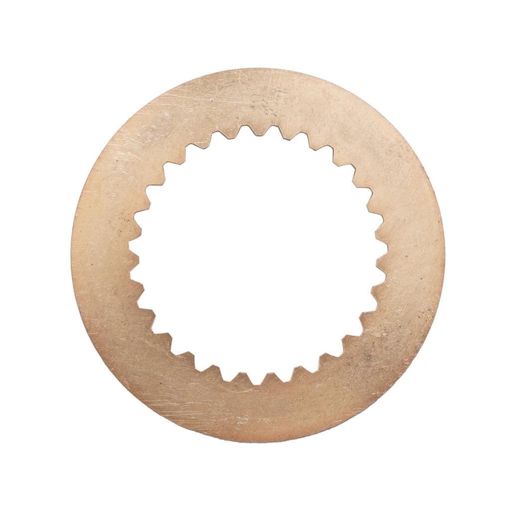 Disco frizione differenziale per John Deere Dimensioni: 85 × 53.2 / 58.2 × 3 mm Numero denti: 27 Codice OEM: RE271382