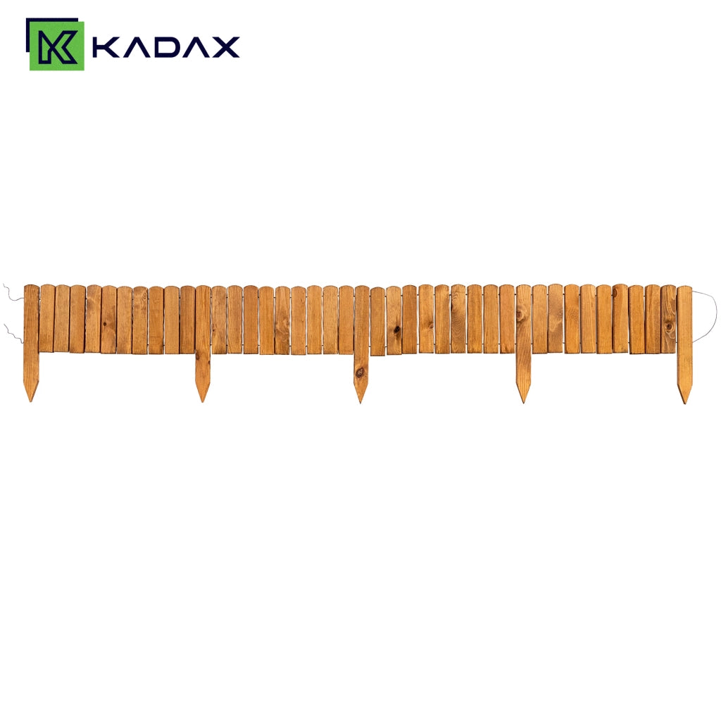 KADAX Płotek rabatowy drew L200 h20 dąb K17398