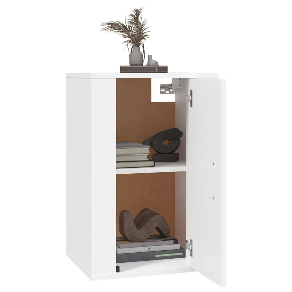 Mobili Porta TV a Parete 2 pz Bianco 40x34,5x60 cm 816657