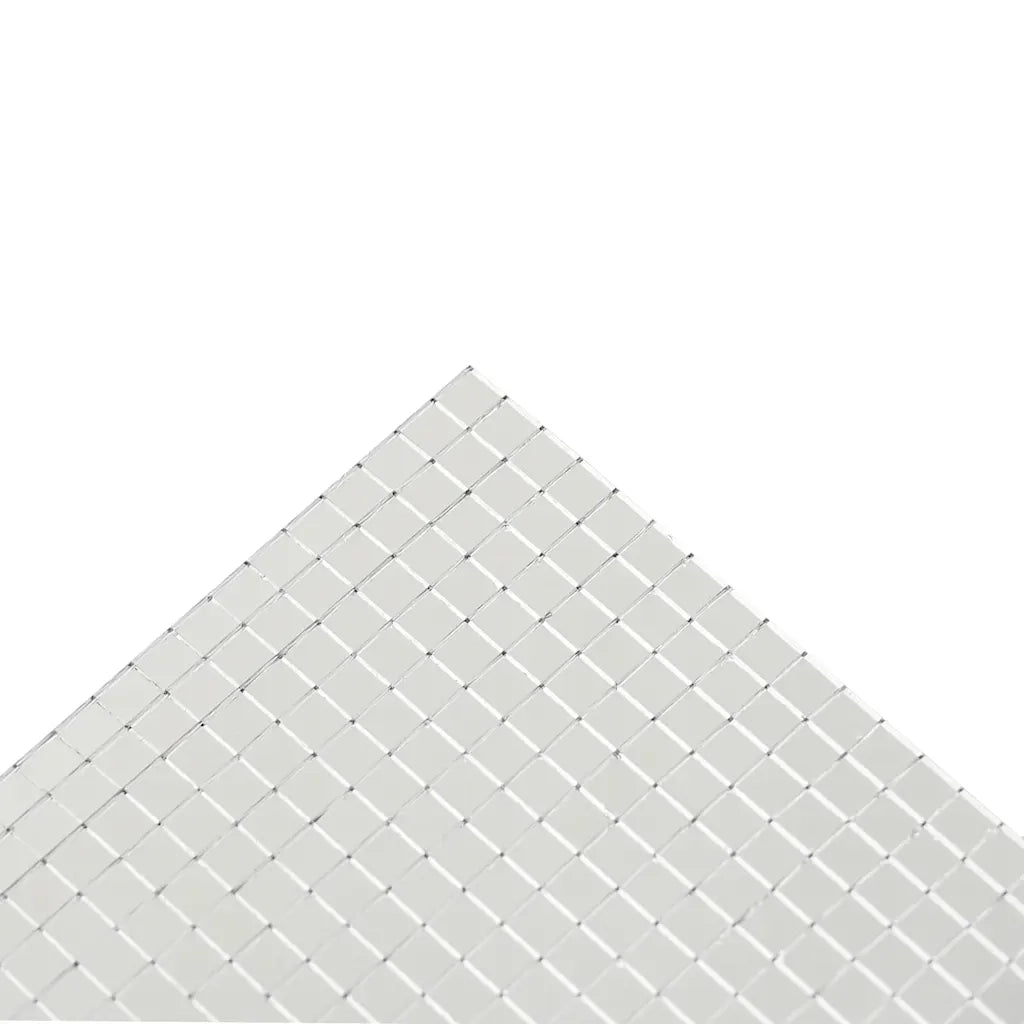 Piastrella a Mosaico con Specchio 3 pz Argento 30 x 30 cm CFW1170591