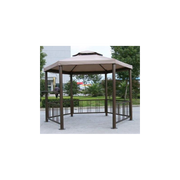 Gazebo NON E' TETTO ricambio tenda dallas esagonale con zanzariera