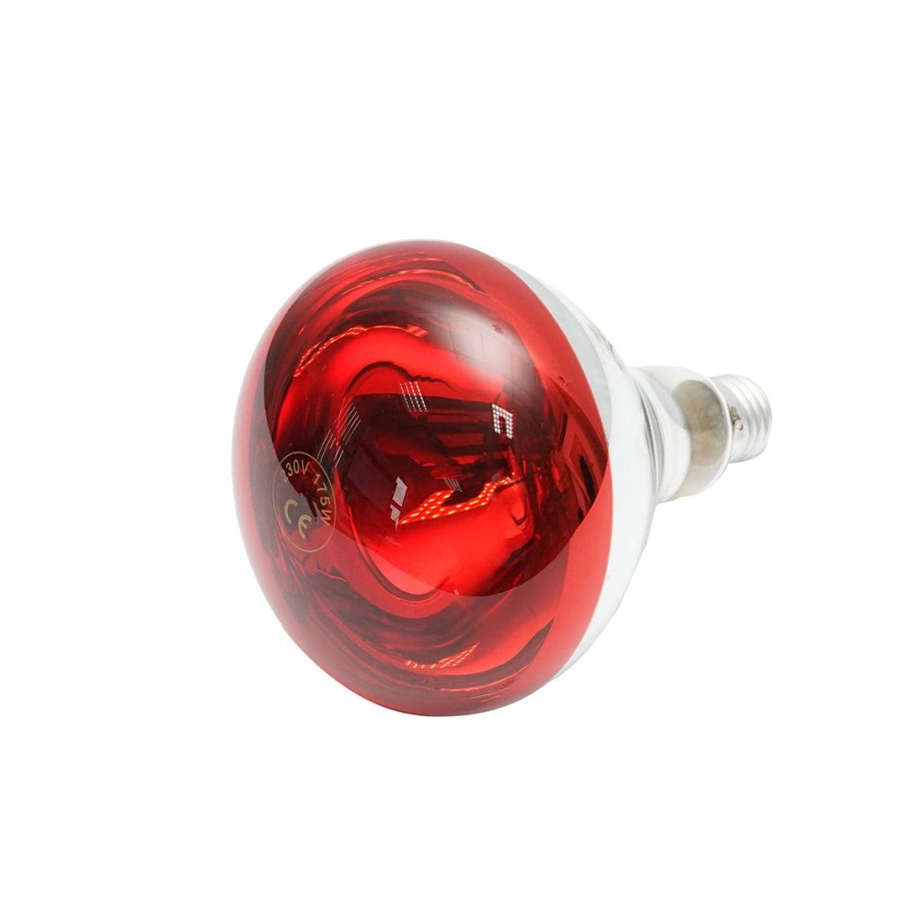 Lampada Infrarossi Riscaldante Pulcini LAMPADA INFRAROSSI 175W E27 RISCALDAMENTO PULCINI e altri animali