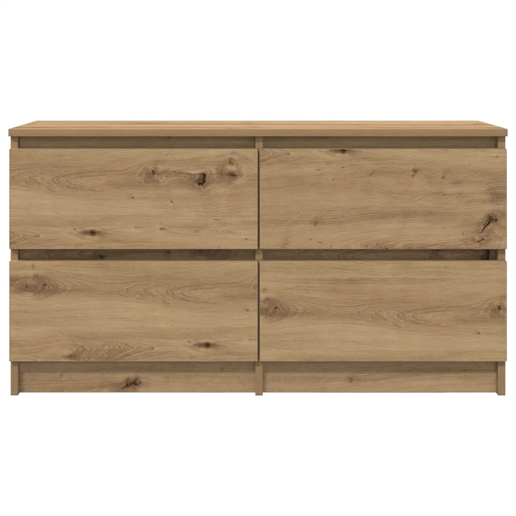vidaXL Mobile TV Rovere Artigianale 100x35x54 cm in Legno Multistrato