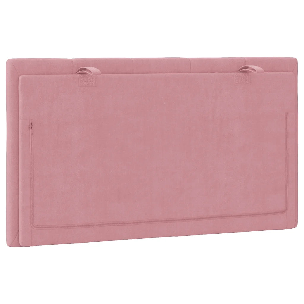 Cuscino Testiera Hanko Rosa 90 cm in Velluto CFW7189929