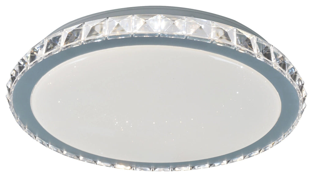 Plafoniera LED Rabalux Cressida 40,5cm 24W cromata tonda