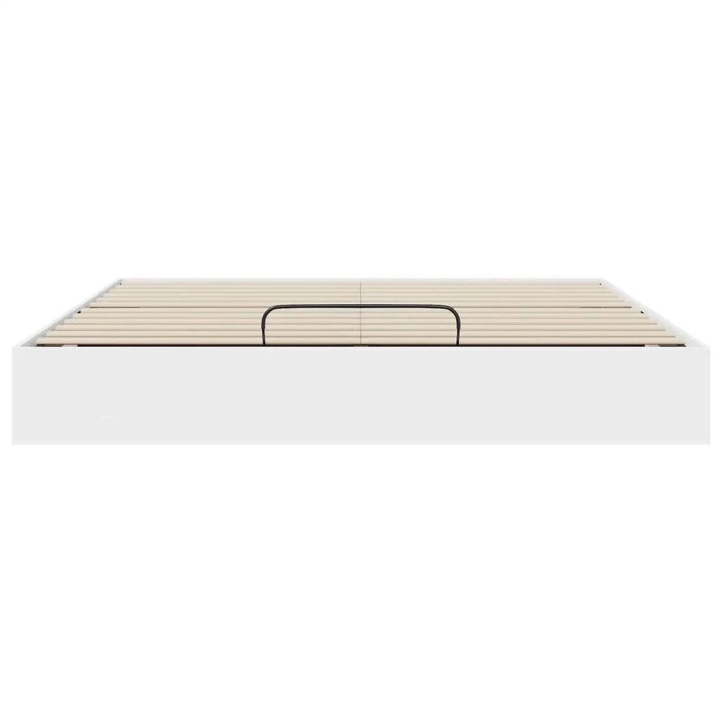Letto ottomano Bianco 193 x 120 x 25 cm Truciolare