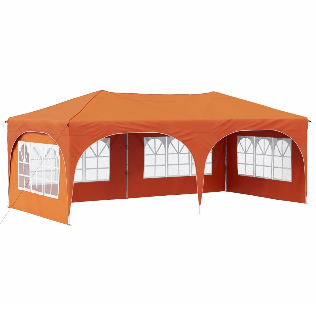 Tenda per feste a pop-up-Gazebo Arancione 575 x 288 x 245 cm 798745