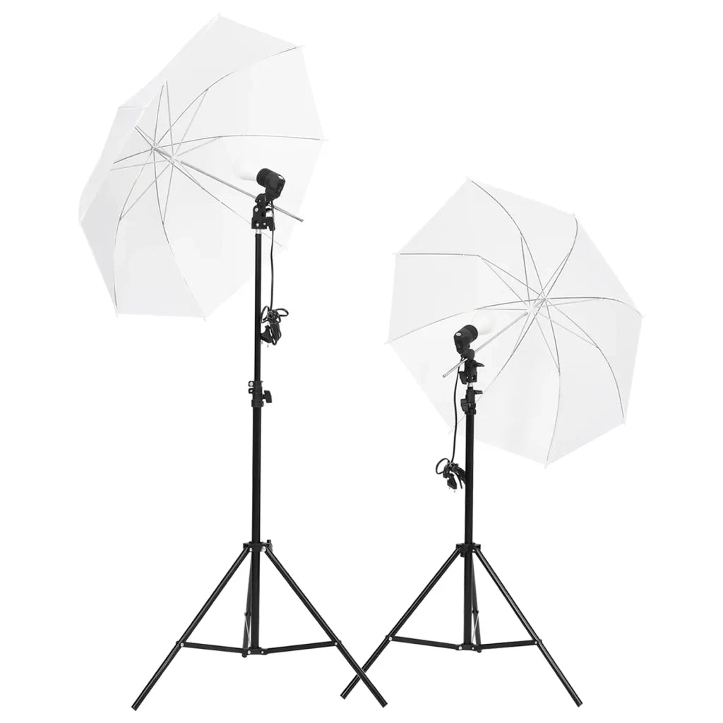 Kit Studio Fotografico con Set di Luci, Fondale e Riflettore 3094636