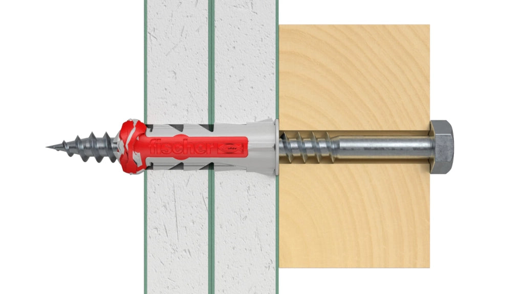 Tassello Duopower S 8 x 40 Vite T.s.p. Pozi Fischer Fischer Italia 50 Pezzi