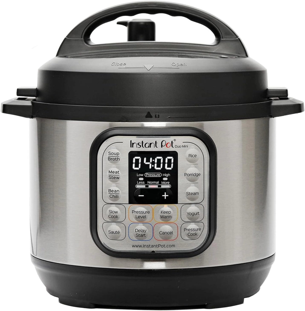 Instant Pot Duo 80 7 in 1 Pentola a Pressione Elettrica/ Vaporiera / Scaldavivande in Acciaio Inossidabile, Adatta a Cucinare Riso, Zuppa, Verdura e Yogurt a Cottura Lenta, 8 L