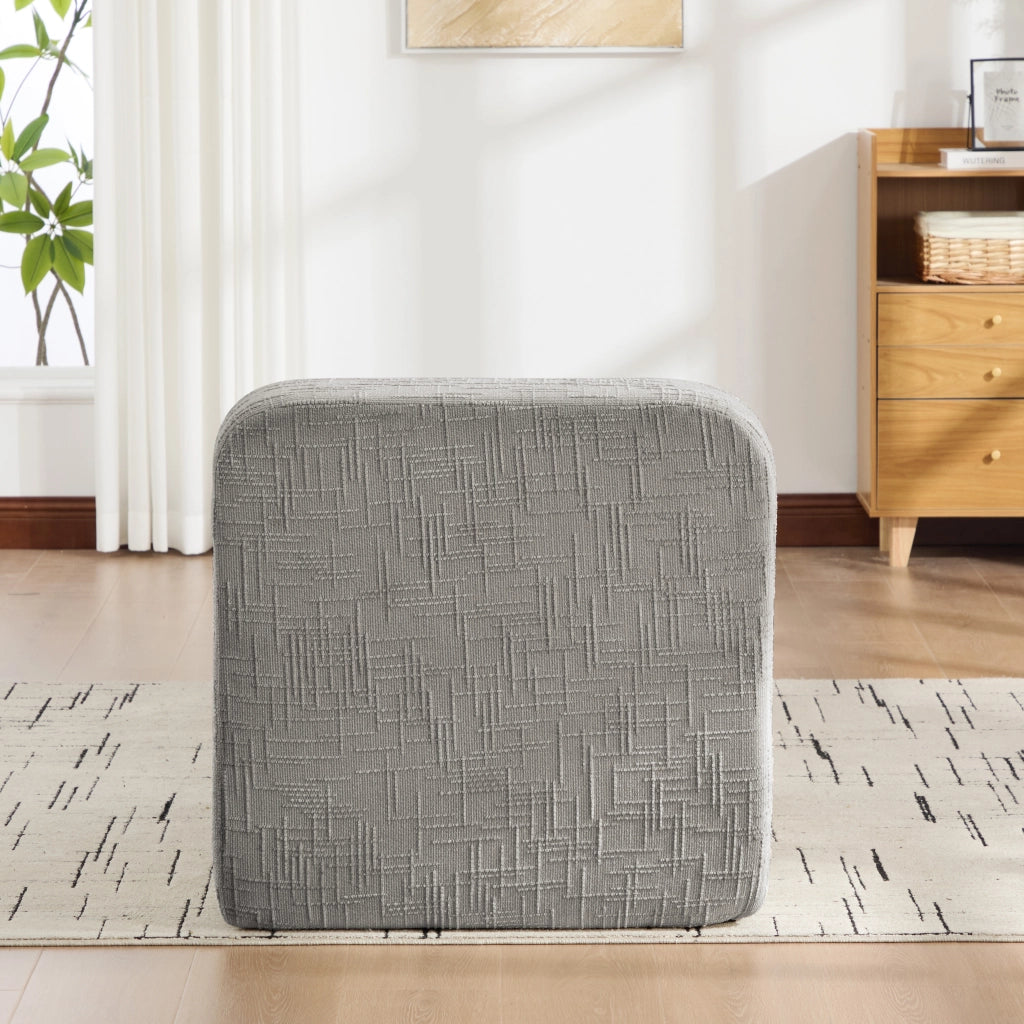 Poltrona reclinabile, poltrona modulare, tessuto chenille, schiuma ad alta elasticit¨¤ 30D, grigio