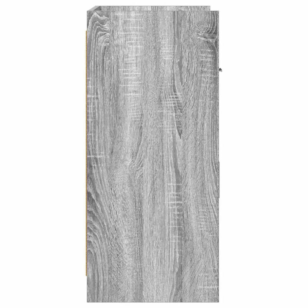 Credenza Sonoma grigio 75 x 36 x 80 cm Legno ingegnerizzato 8011120