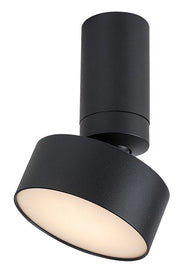 Faretto soffitto orientabile nero tondo Ø11 LED 10W Rabalux