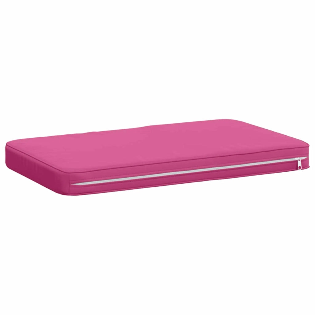 Cuscini per Panchina a 2 Pezzi VUGHT 2 pcs 100% Poliestere Rosa 951043