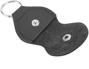 Plettro Porta con Design a Sfera - Materiale PU - Porta Plettro per Chitarra - Design a Sfera - Peso Leggero e Compatta - Design a Pressione - Porta Plettro