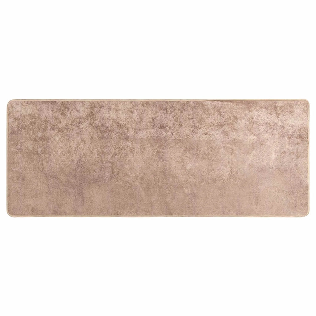 Runner Tappeto MARSA Sabbia 80 x 200 cm Poliestere e PVC