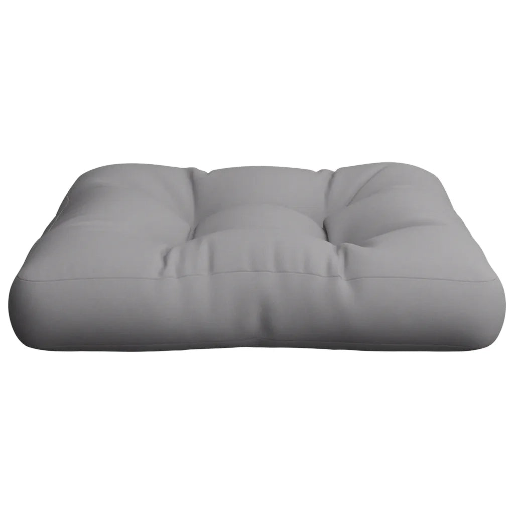 Cuscino per pallet | Cuscini per sedie Grigio 58x58x10 cm in Tessuto