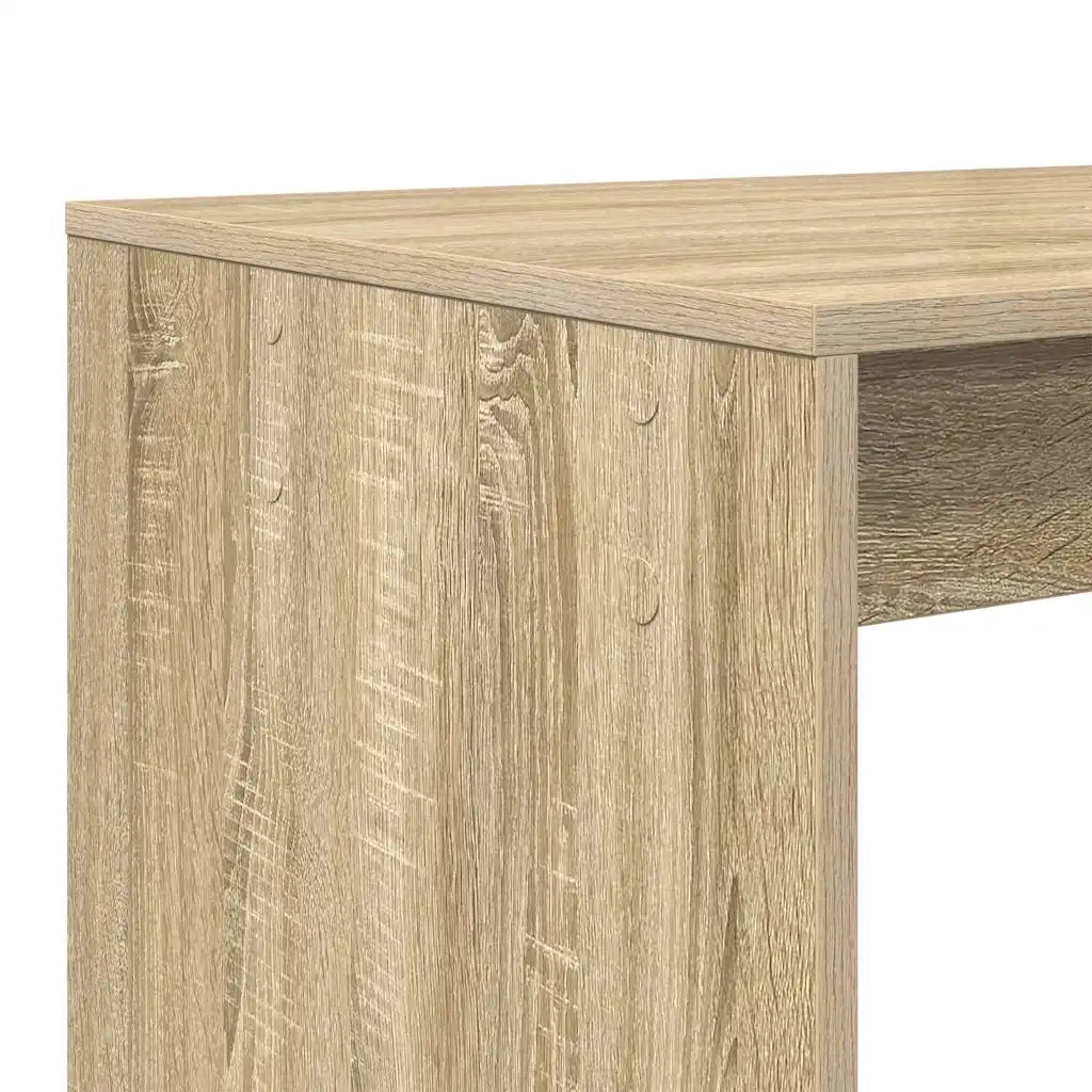 Scrivania | Tavolo da Ufficio Rovere Sonoma 108 x 55 x 103.5 cm Legno multistrato