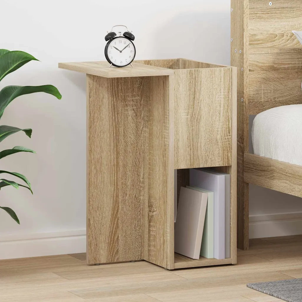 Tavolino Rovere Sonoma 35 x 40 x 55 cm Legno multistrato 891098