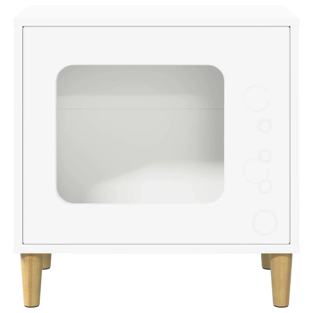 Casa per Gatti Bianco 51 x 30 x 52 cm Legno multistrato 8000653